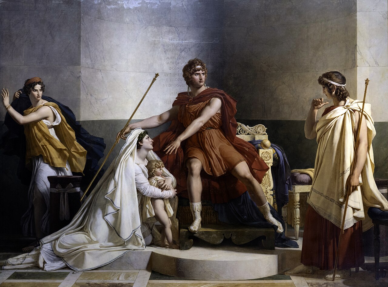 Andromaque et Pyrrhus by Pierre-Narcisse Guérin