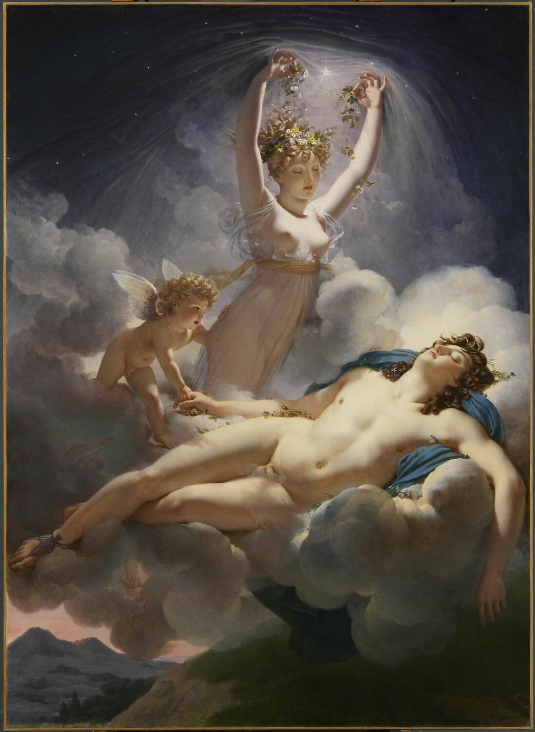 Aurora and Cephalus by Pierre-Narcisse Guérin