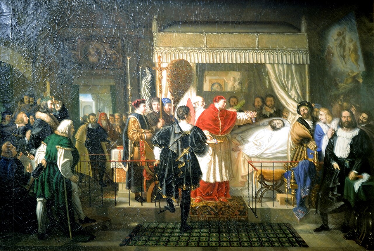 Honors Rendered to Raphael on His Deathbed by Pierre-Nolasque Bergeret