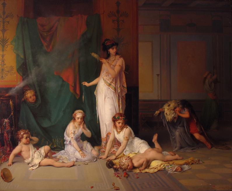 The Panic by Pierre Olivier Joseph Coomans