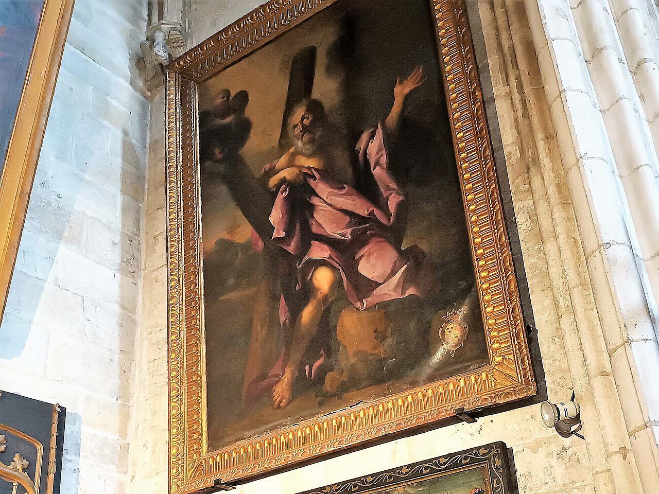 Saint Andrew and his cross by Pierre Parrocel