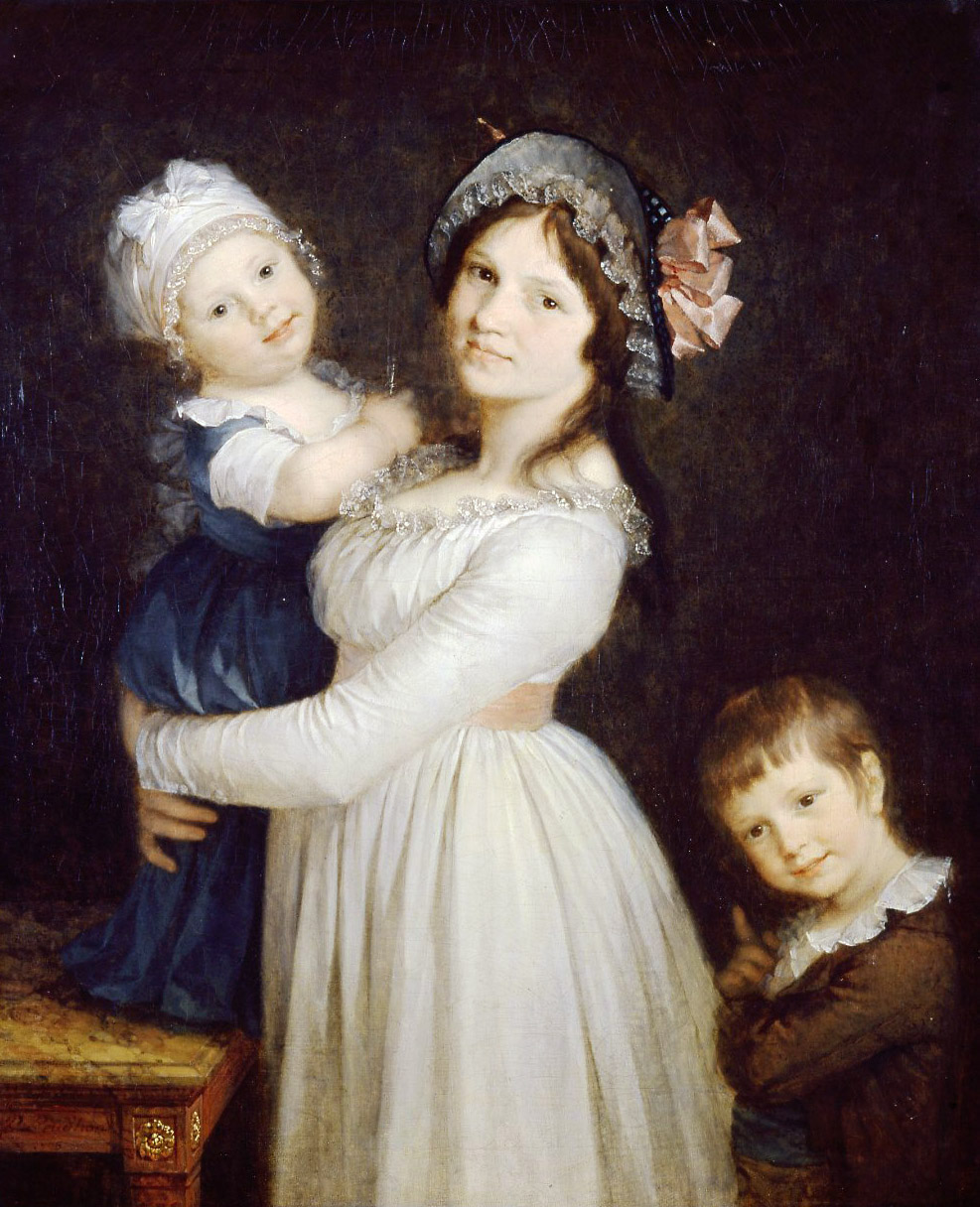 Madame Georges Anthony and Her Two Sons by Pierre-Paul Prud'hon