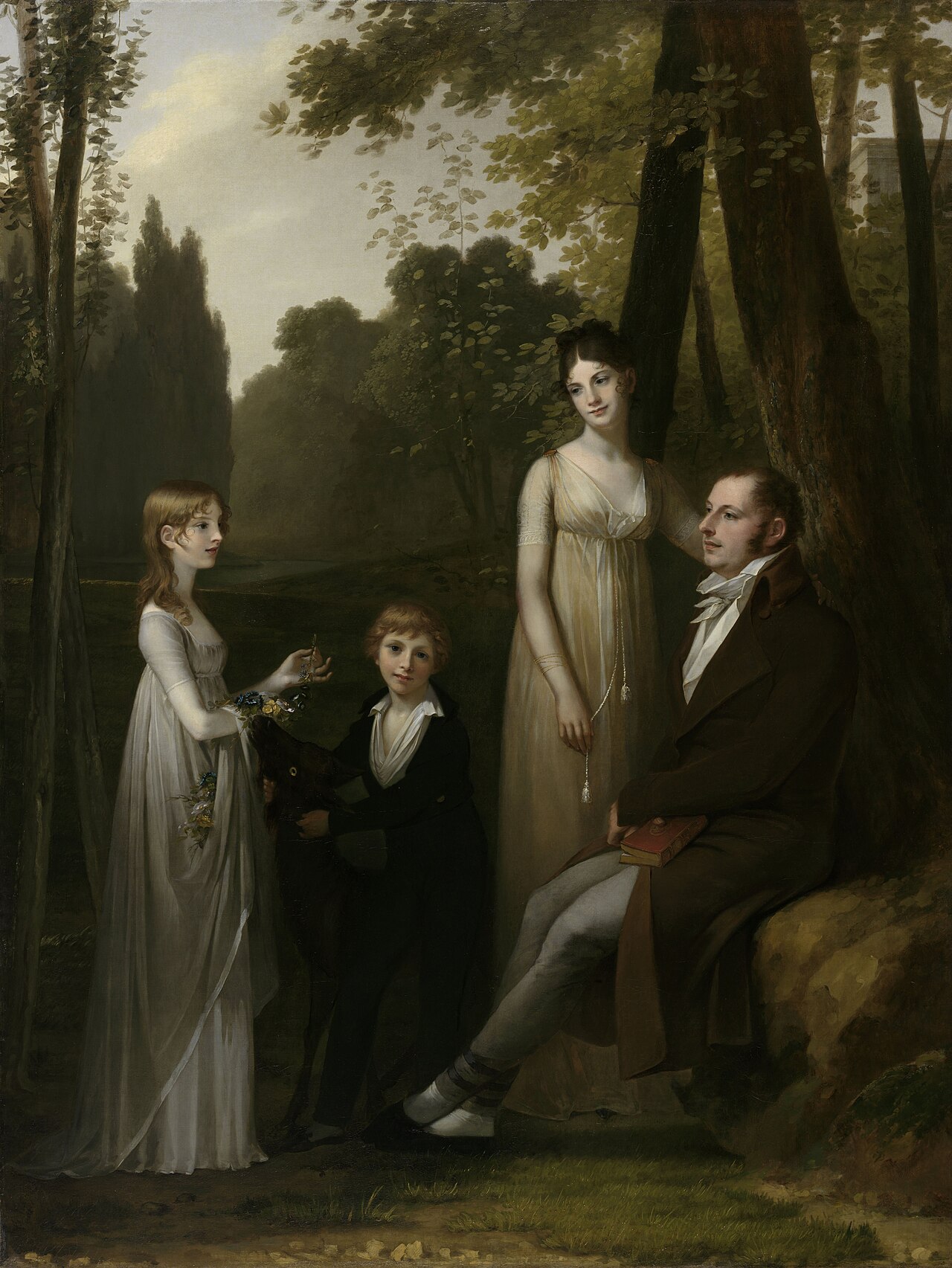 Portrait of Rutger Jan Schimmelpenninck and his Family by Pierre-Paul Prud'hon