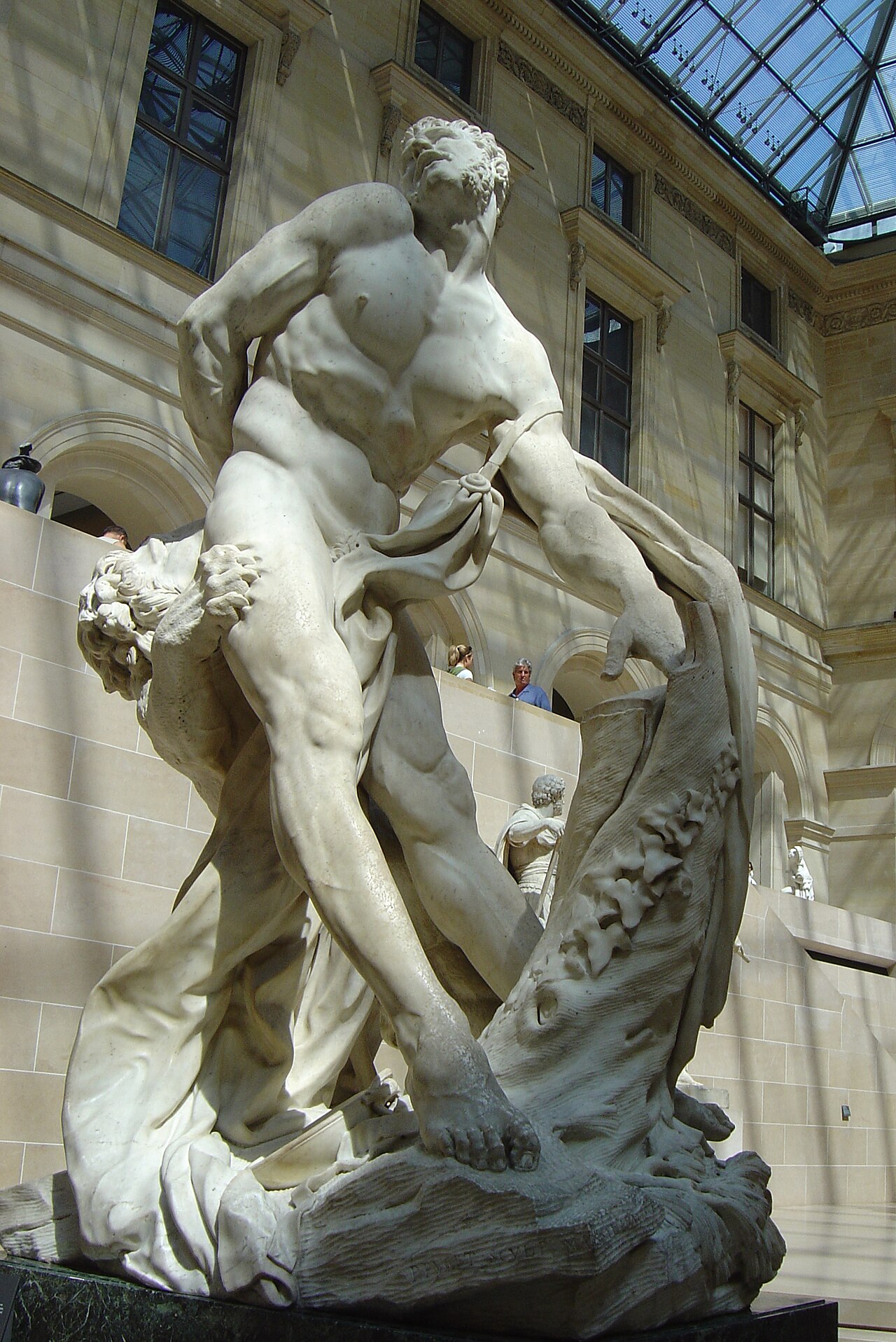 Milo of Croton by Pierre Puget