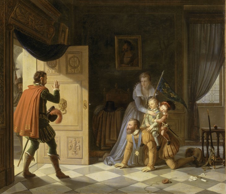 Henri IV and His Children by Pierre Révoil