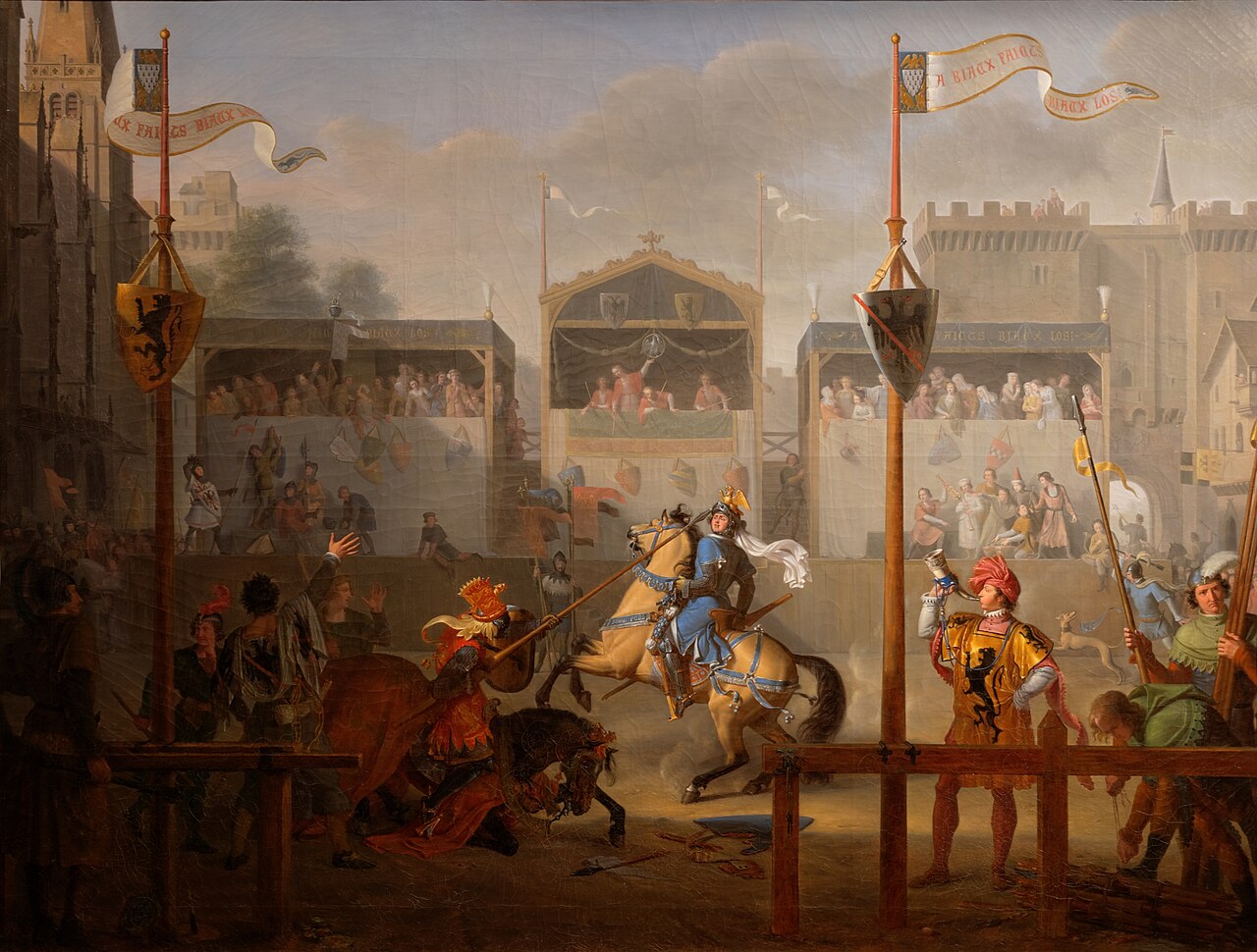 The Tournament by Pierre Révoil