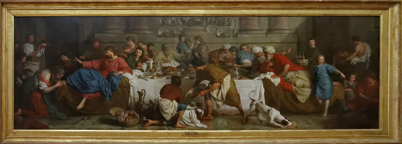 The Meal at the House of Simon by Pierre Subleyras
