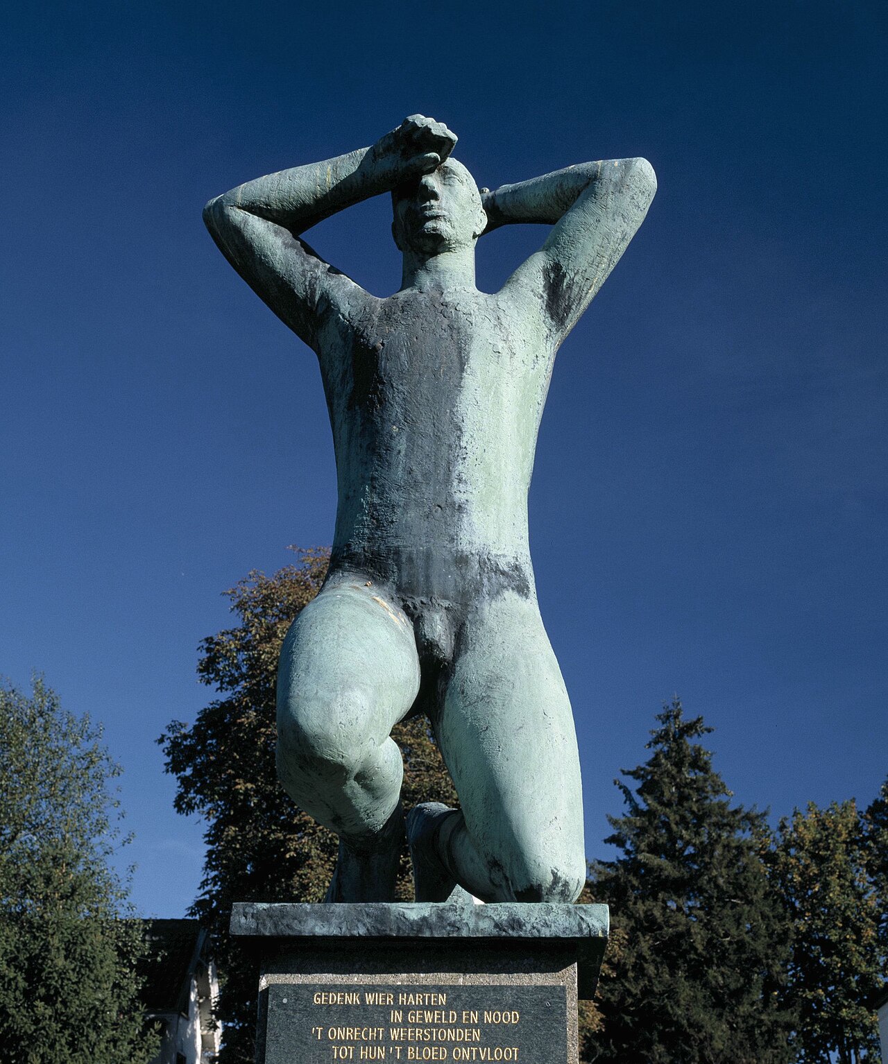 Resistance monument of Hilversum by Piet Esser