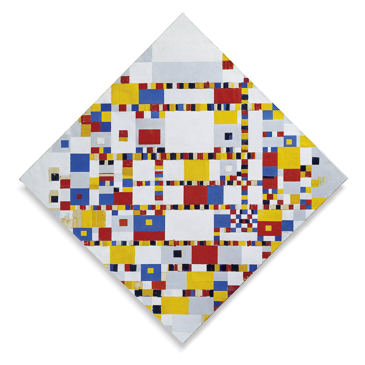 Victory Boogie Woogie by Piet Mondrian