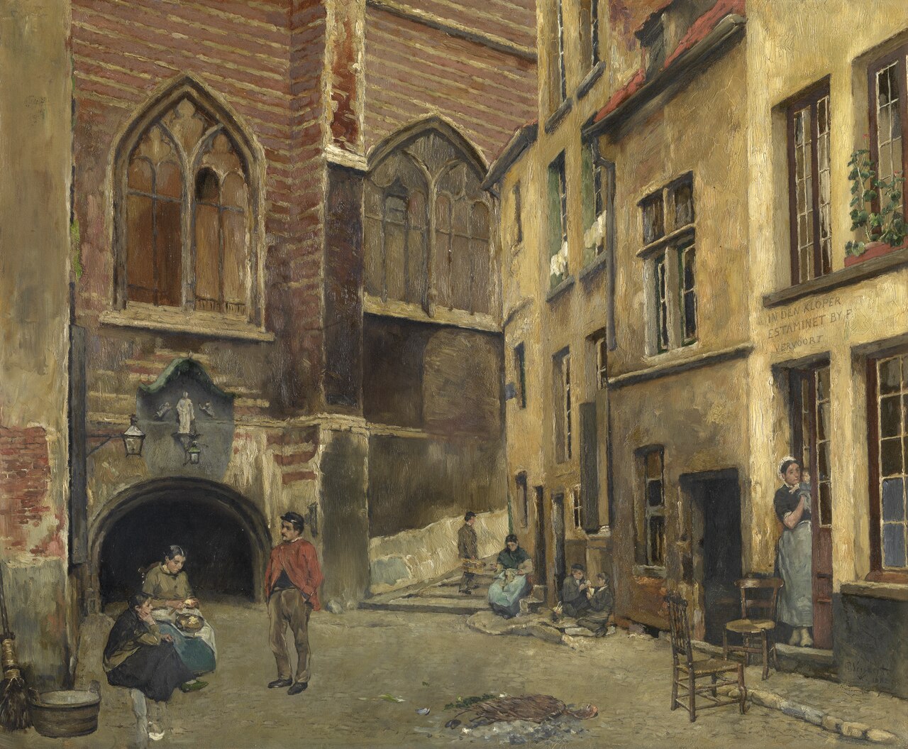 The Old Antwerp Butcher Hall by Piet Verhaert