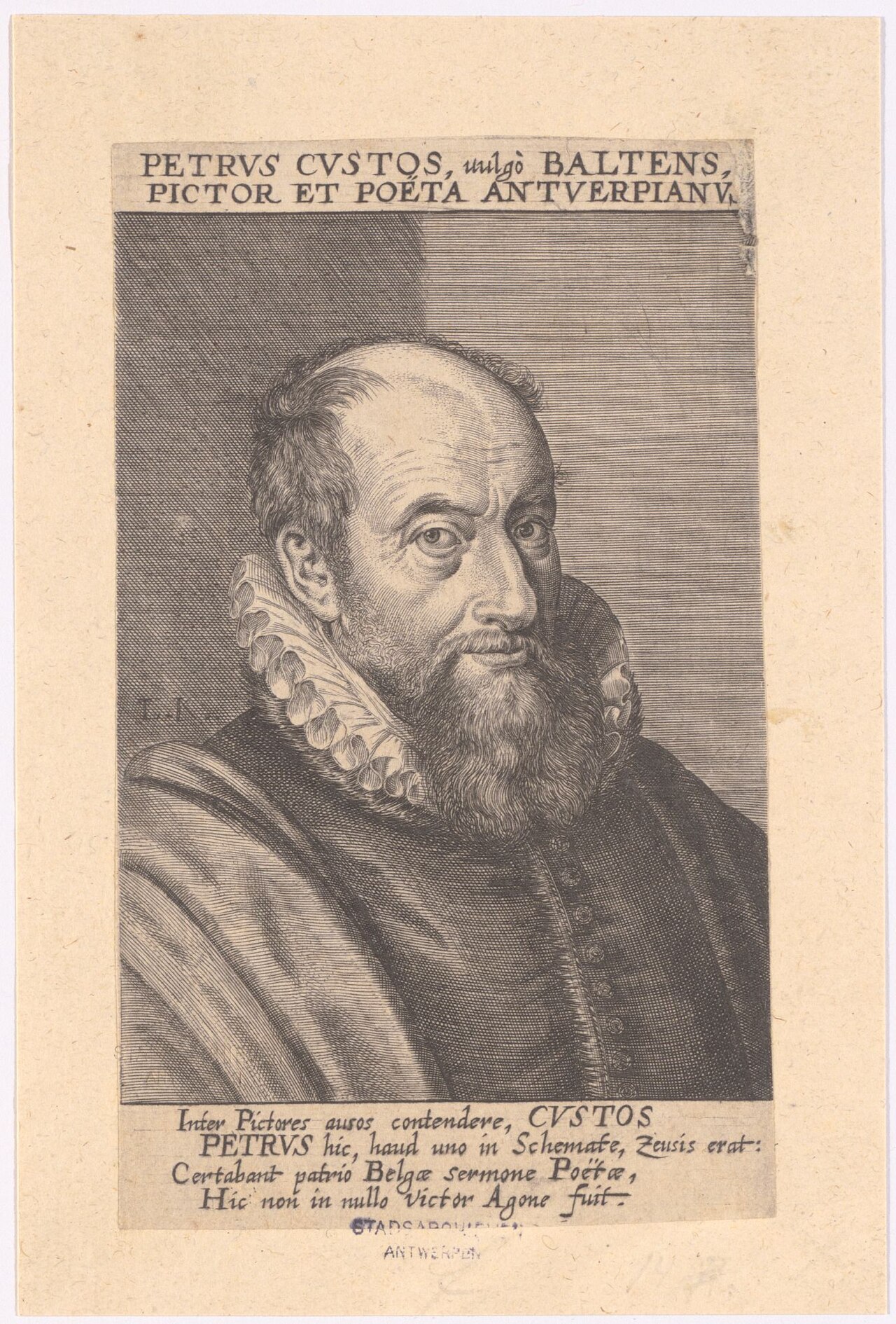 Portrait of Pieter Balten