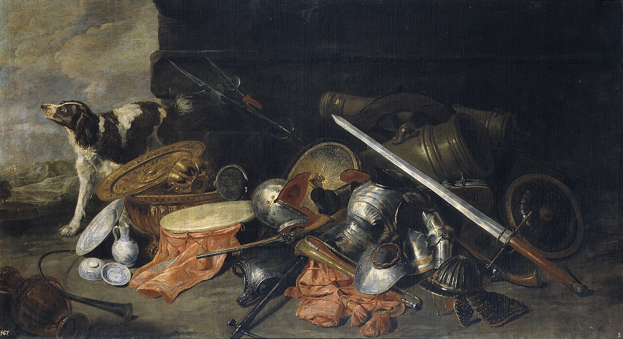 Arms and instruments of war by Pieter Boel