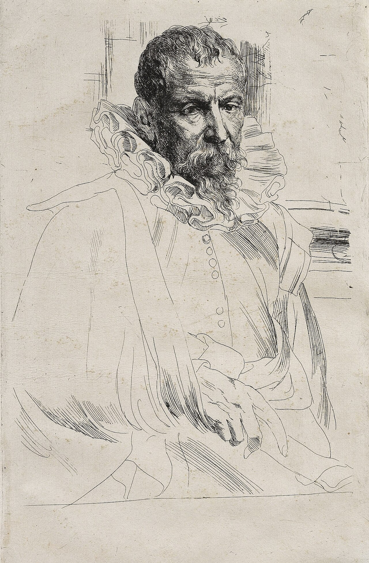 Portrait of Pieter Brueghel the Younger