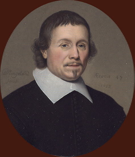 Portrait of Jan Hubrecht (1606-1669) by Pieter Cornelisz van Slingelandt