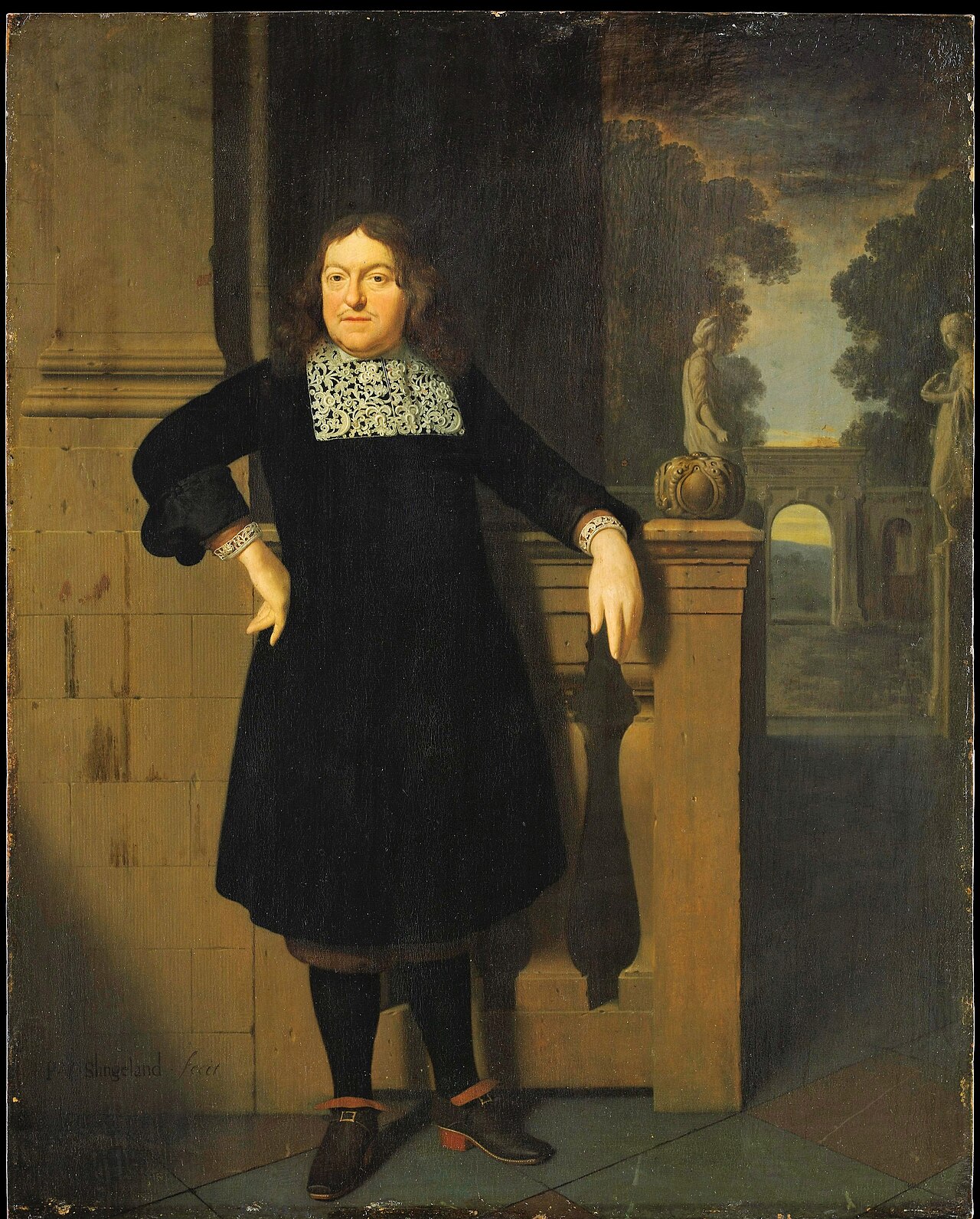 Portrait of Johan Hulshout (1623–1687) by Pieter Cornelisz van Slingelandt