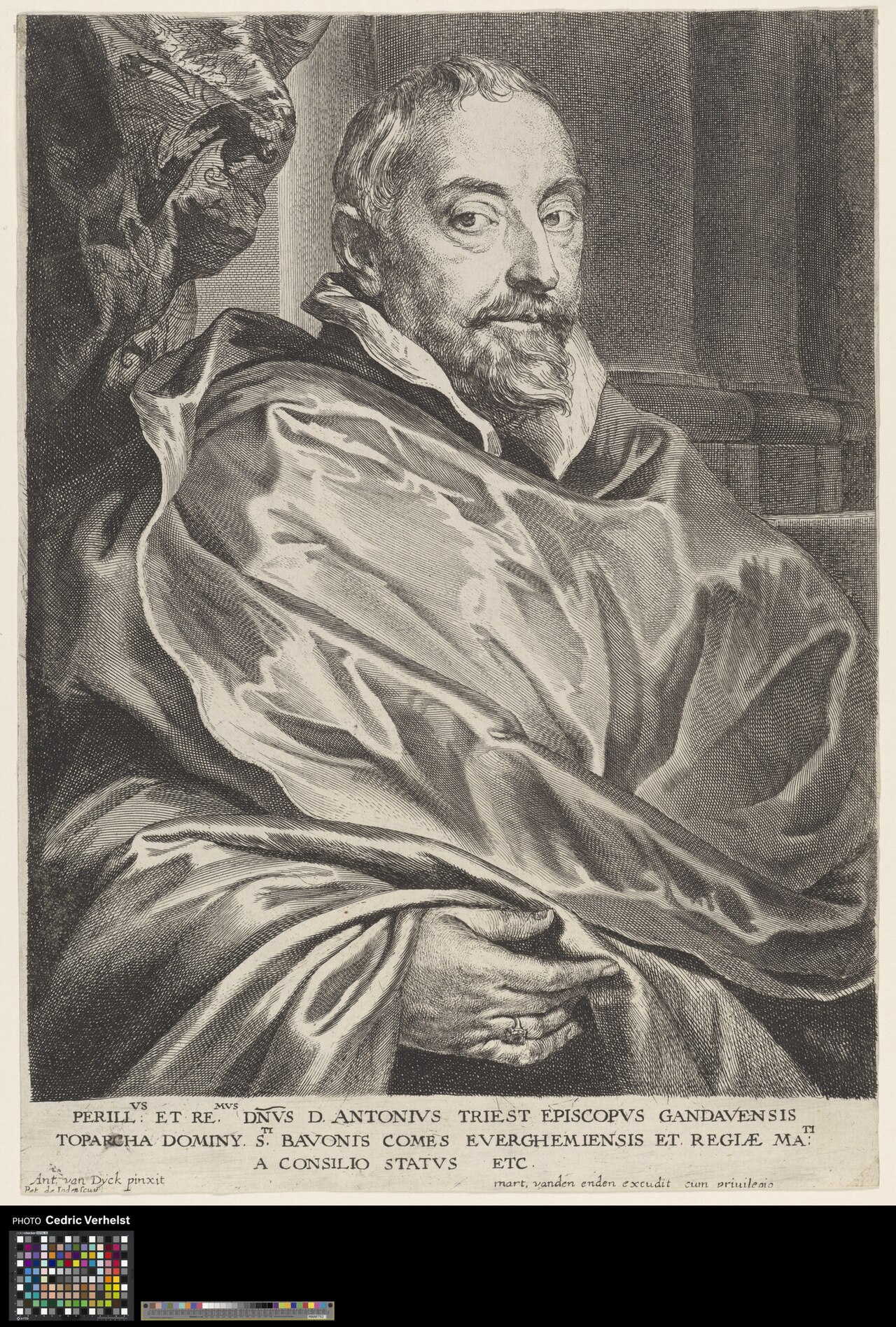 Portrait of Anthonius Triest by Pieter de Jode I