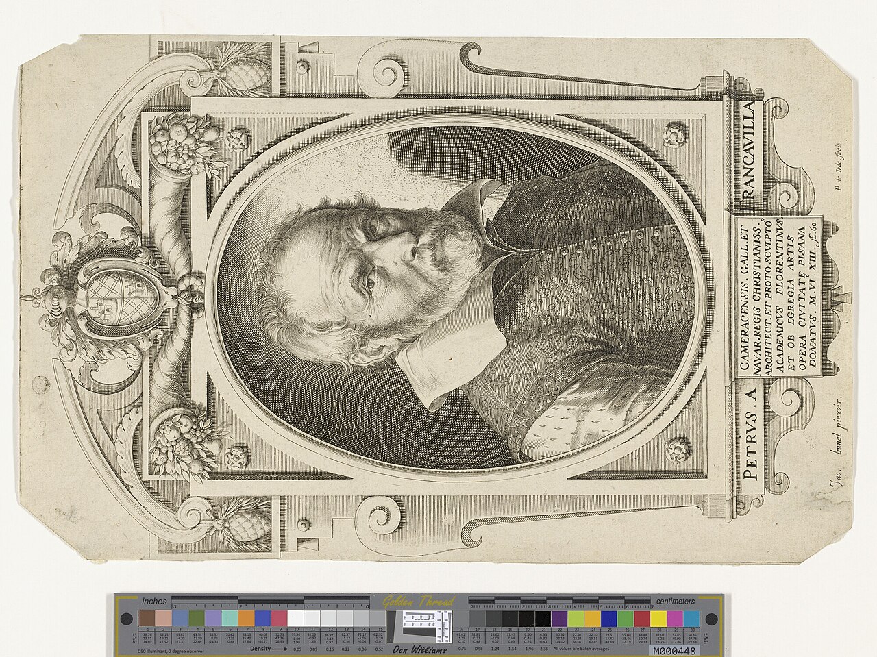 Portrait of Pietro Franqueville by Pieter de Jode I