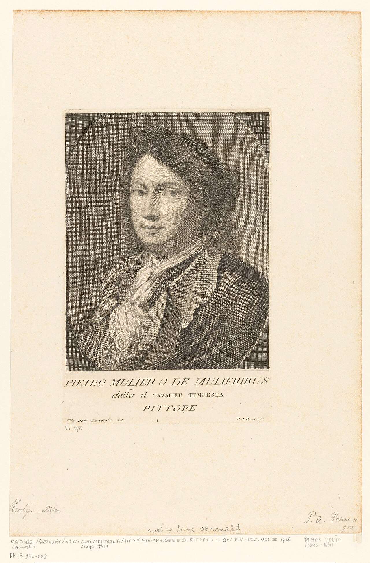 Portrait of Pieter de Molijn