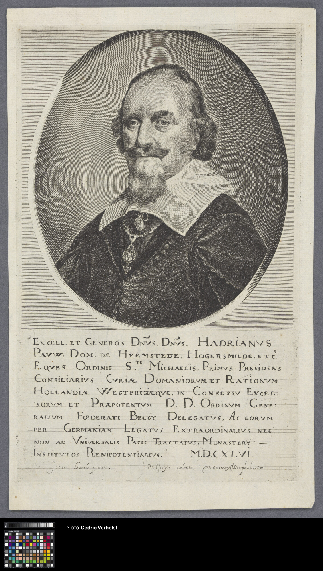 Portrait of Adriaen Pauw by Pieter Holsteijn
