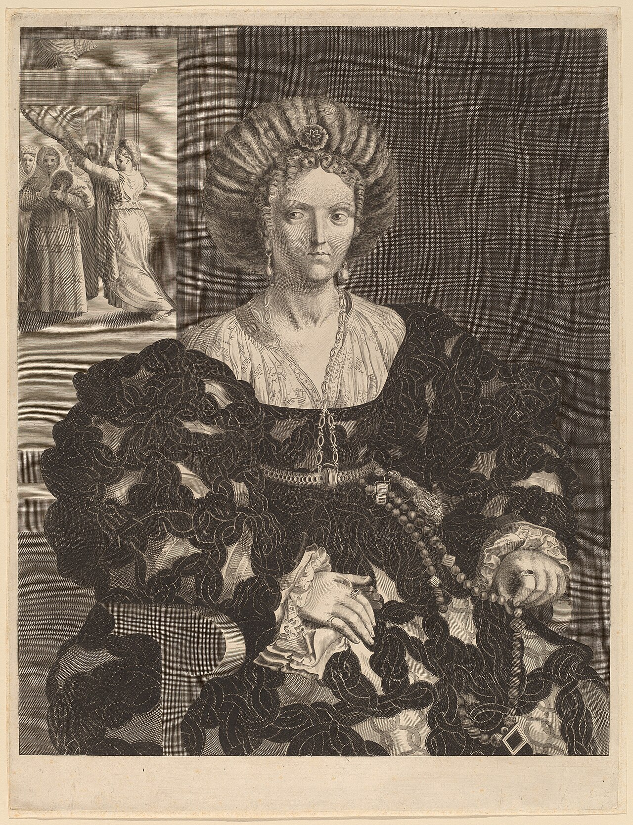 Isabella d'Este by Pieter Holsteyn II