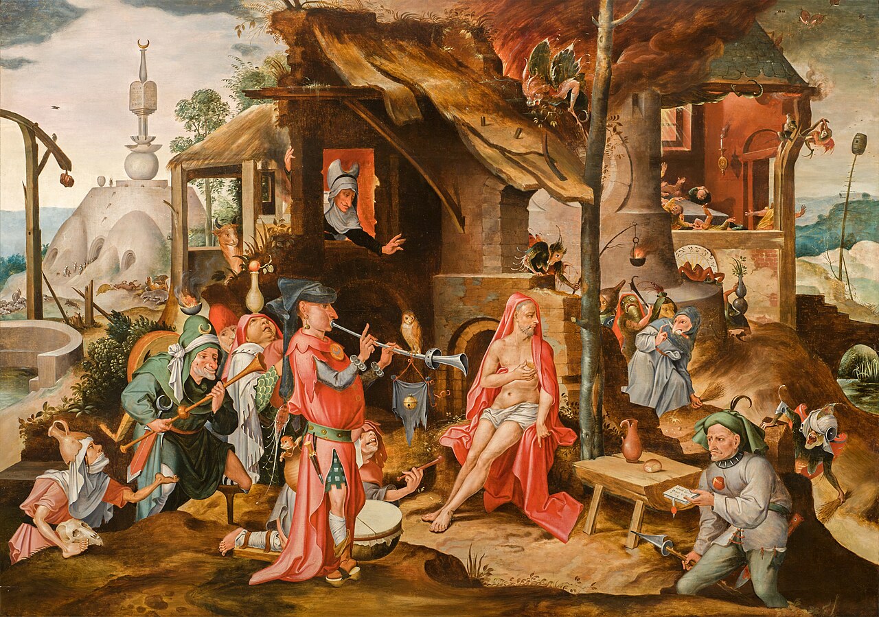 The Mocking of Job by Pieter Huys