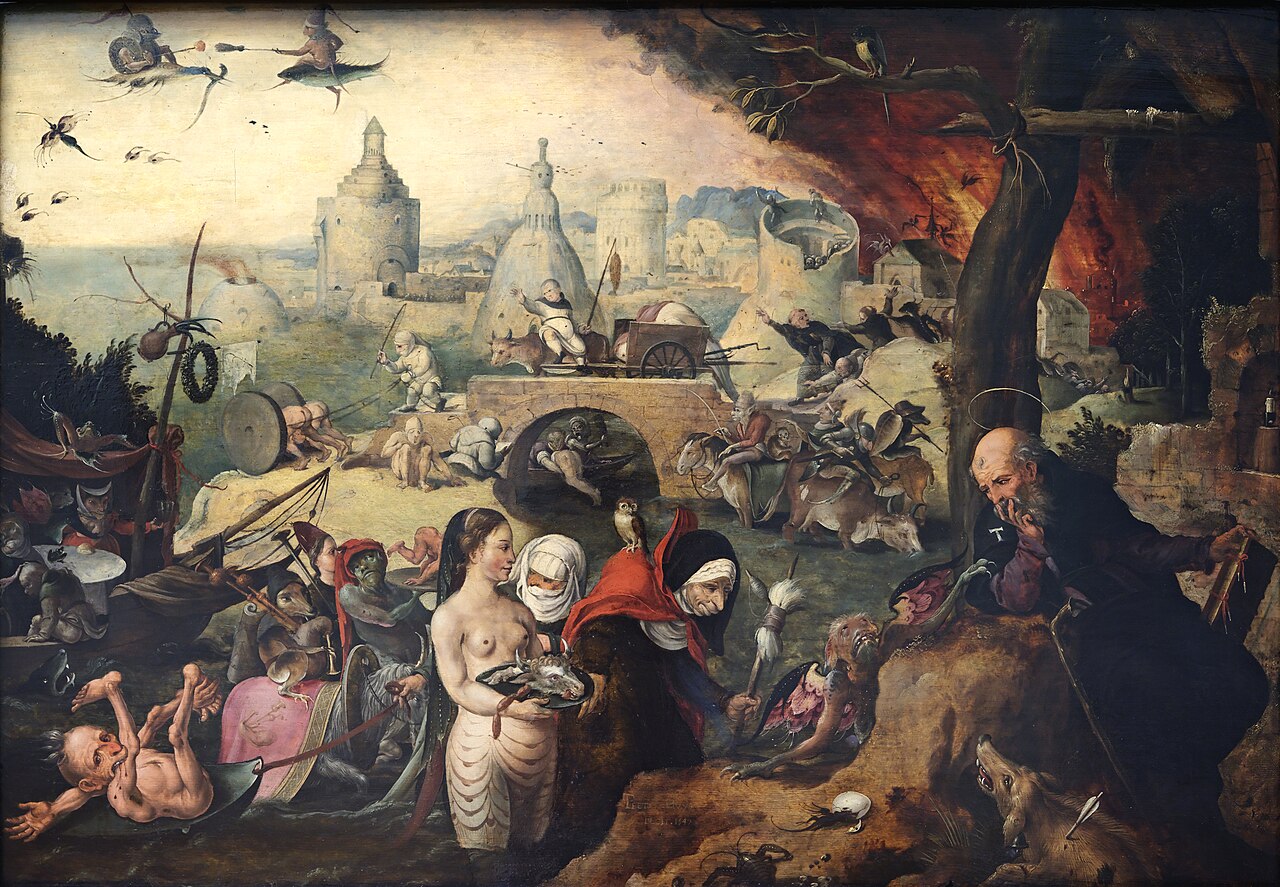 The Temptation of Saint Anthony by Pieter Huys