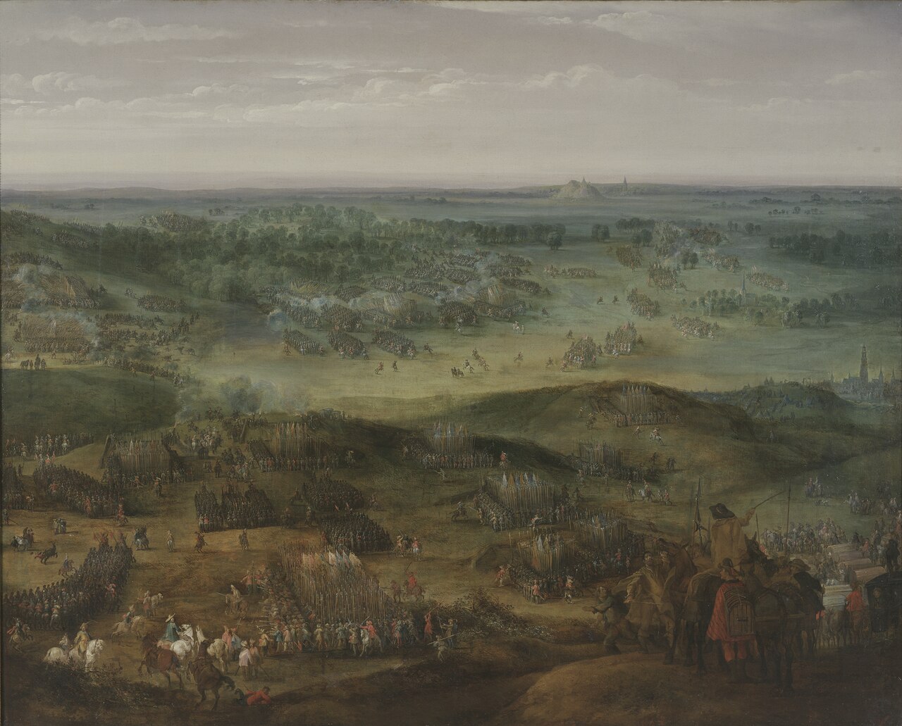 The Battle of Nördlingen (1634) I by Pieter Meulener