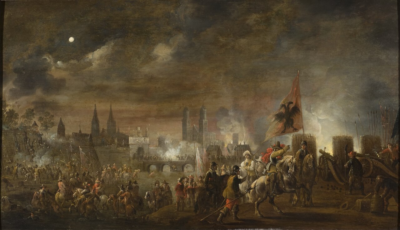 The Siege of Magdeburg (1631) by Pieter Meulener