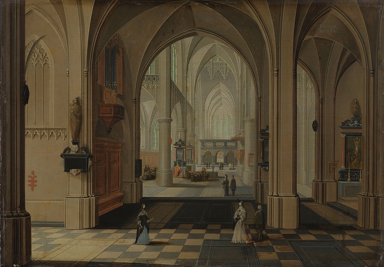 Church interior by Pieter Neefs the Younger
