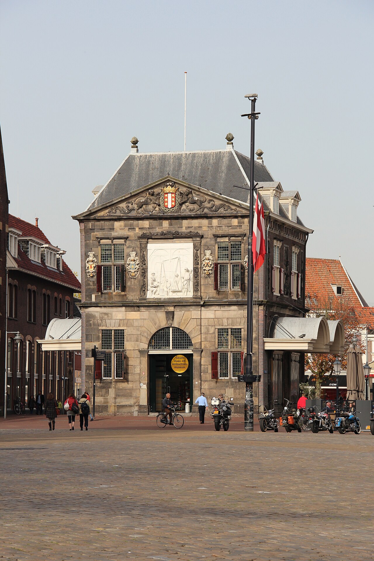 Waag, Gouda by Pieter Post