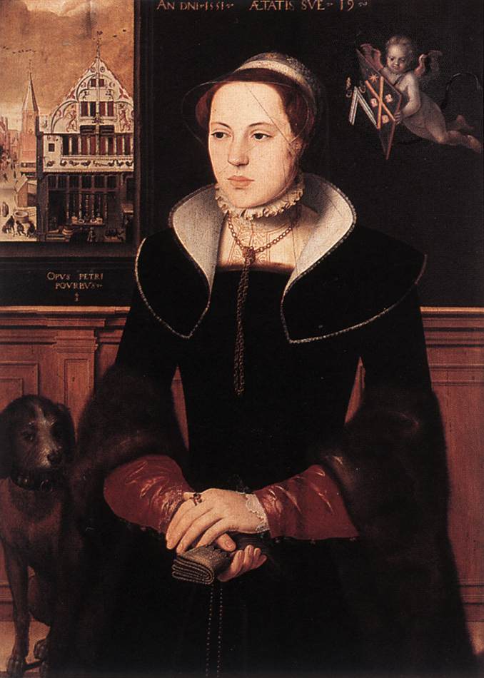 Portraits of Jan van Eyewerve and Jaquemyne Buuck by Pieter Pourbus