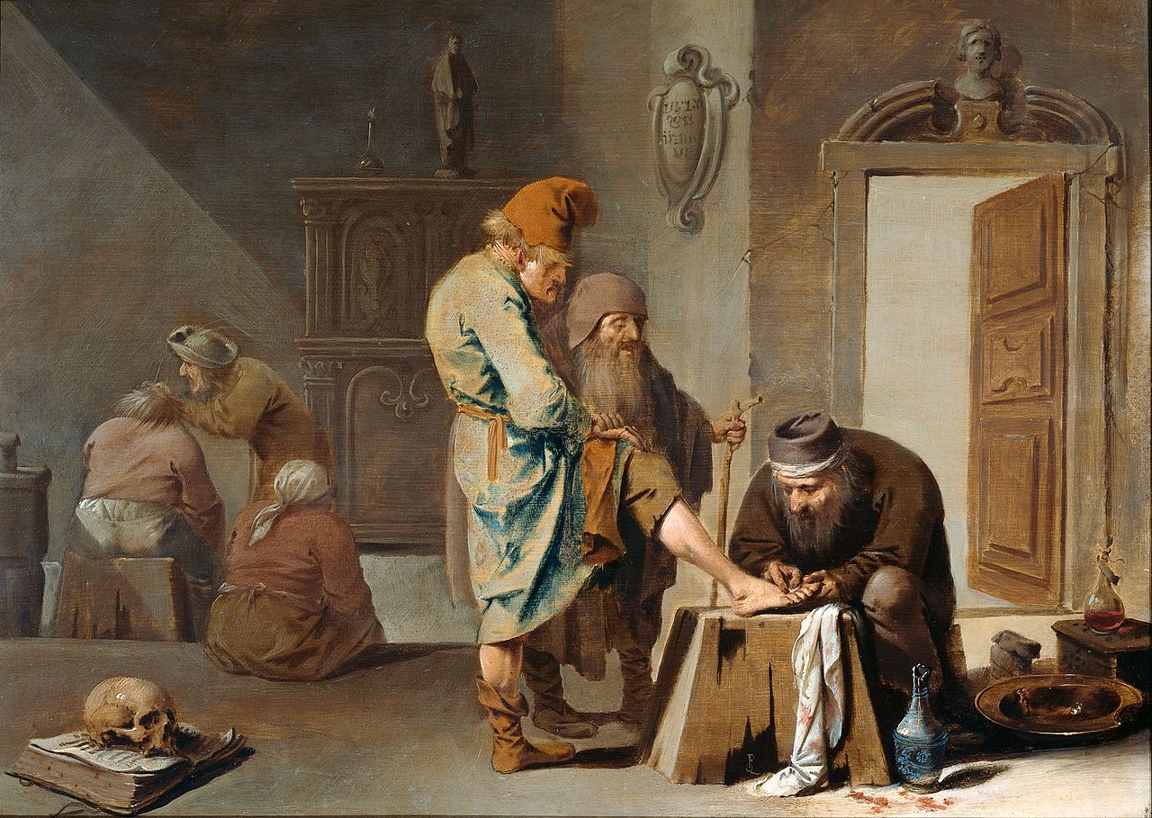 The foot operation by Pieter Quast