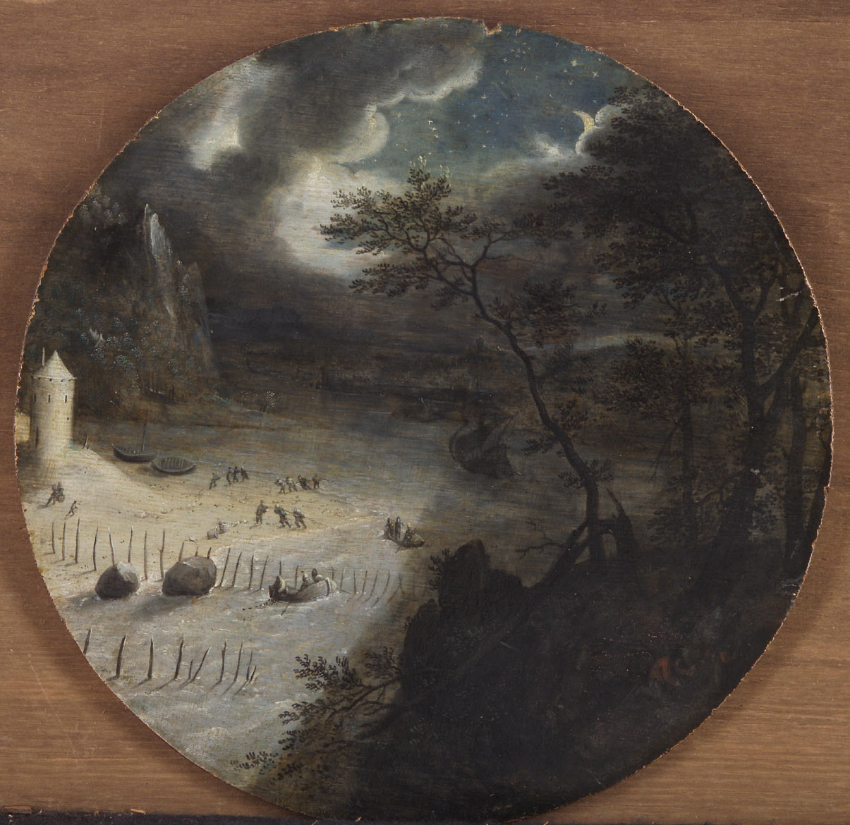 Fishing at Night by Pieter Stevens
