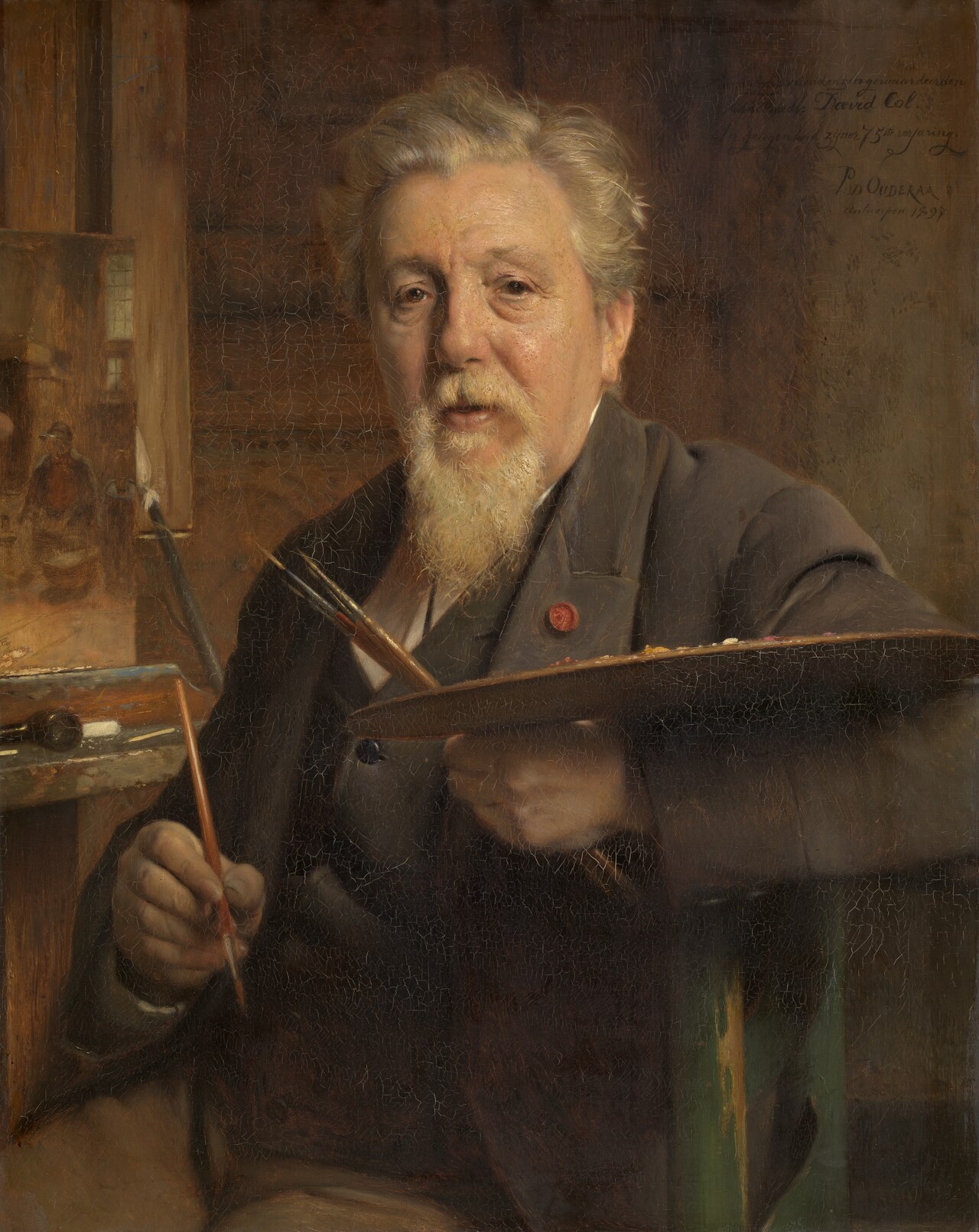The Painter Jan David Col by Pieter Van der Ouderaa