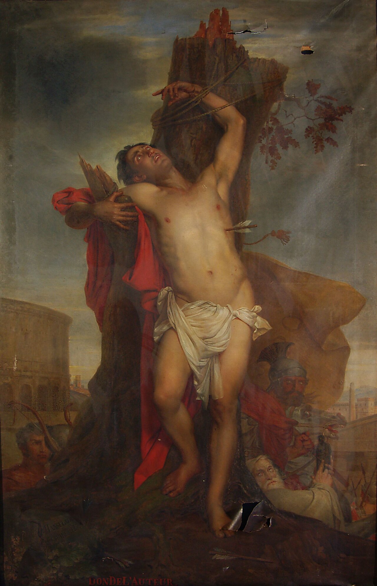 The Martyrdom of Saint Sebastian by Pieter van Hanselaere