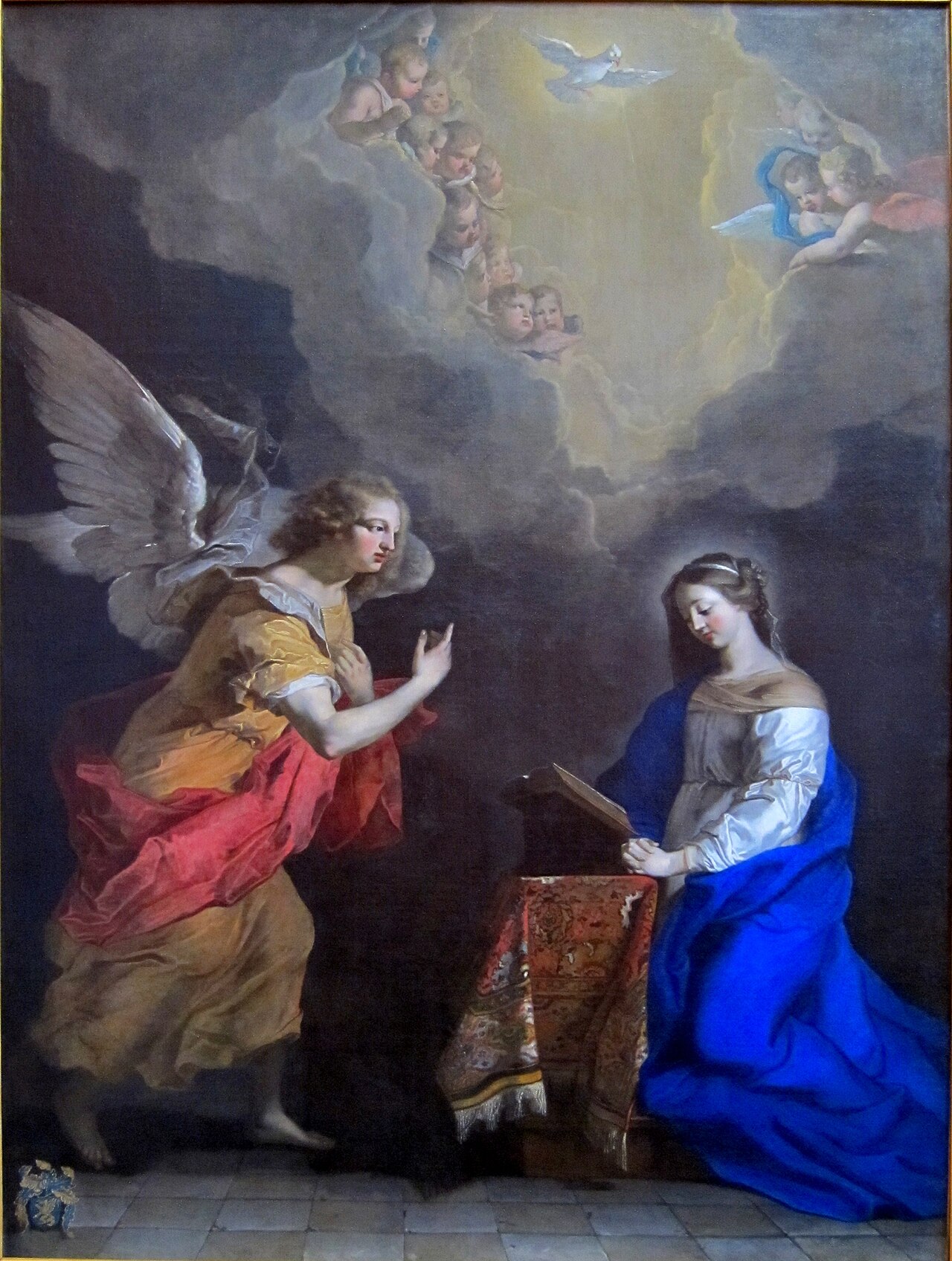 The Annunciation by Pieter van Mol