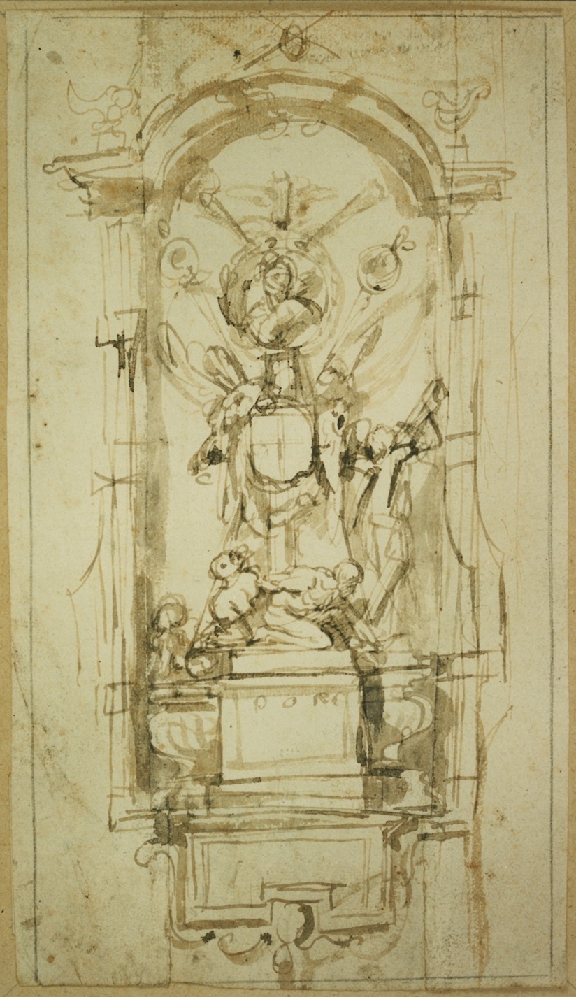 Design for a tomb by Pieter Verbrugghen the Elder