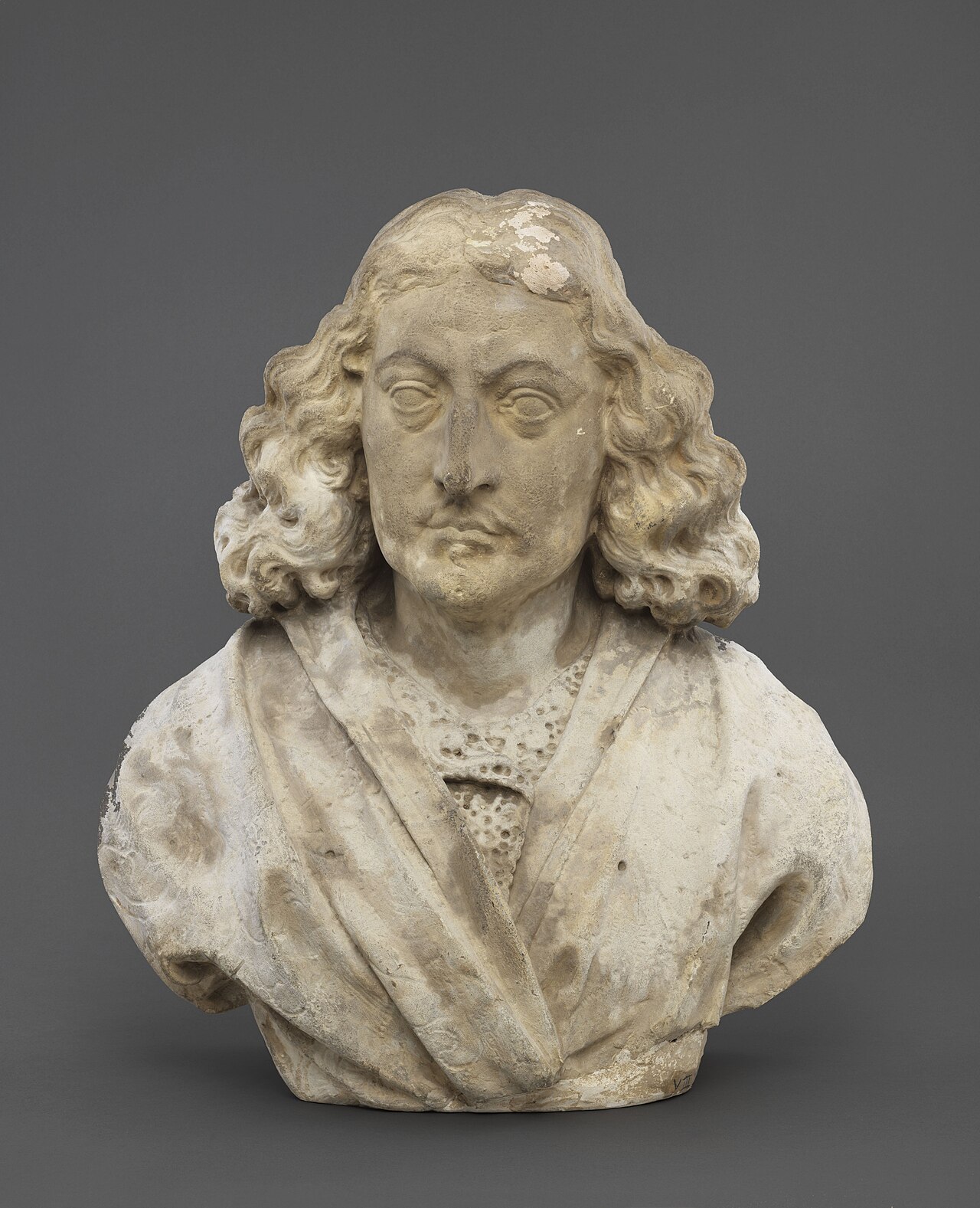 Bust of Balthasar II Moretus (gypsum) by Pieter Verbrugghen the Younger