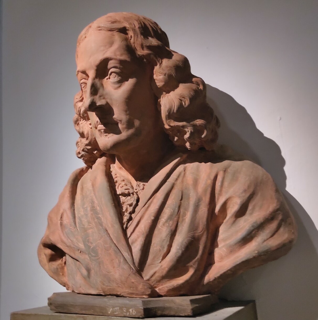 Bust of Balthasar II Moretus (terracotta) by Pieter Verbrugghen the Younger