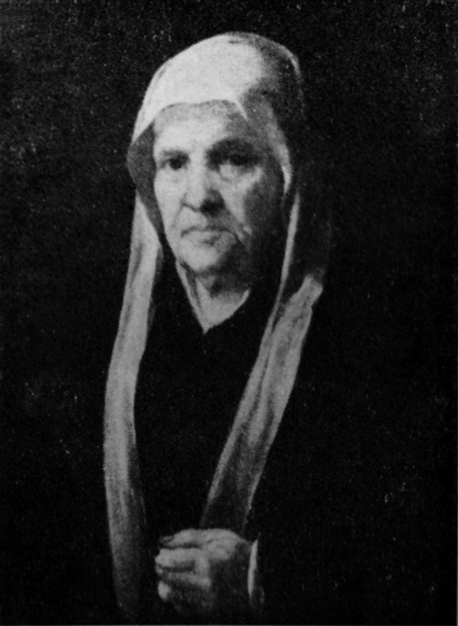 Portrait of an old woman with a rosary. by Pietro Bellotti