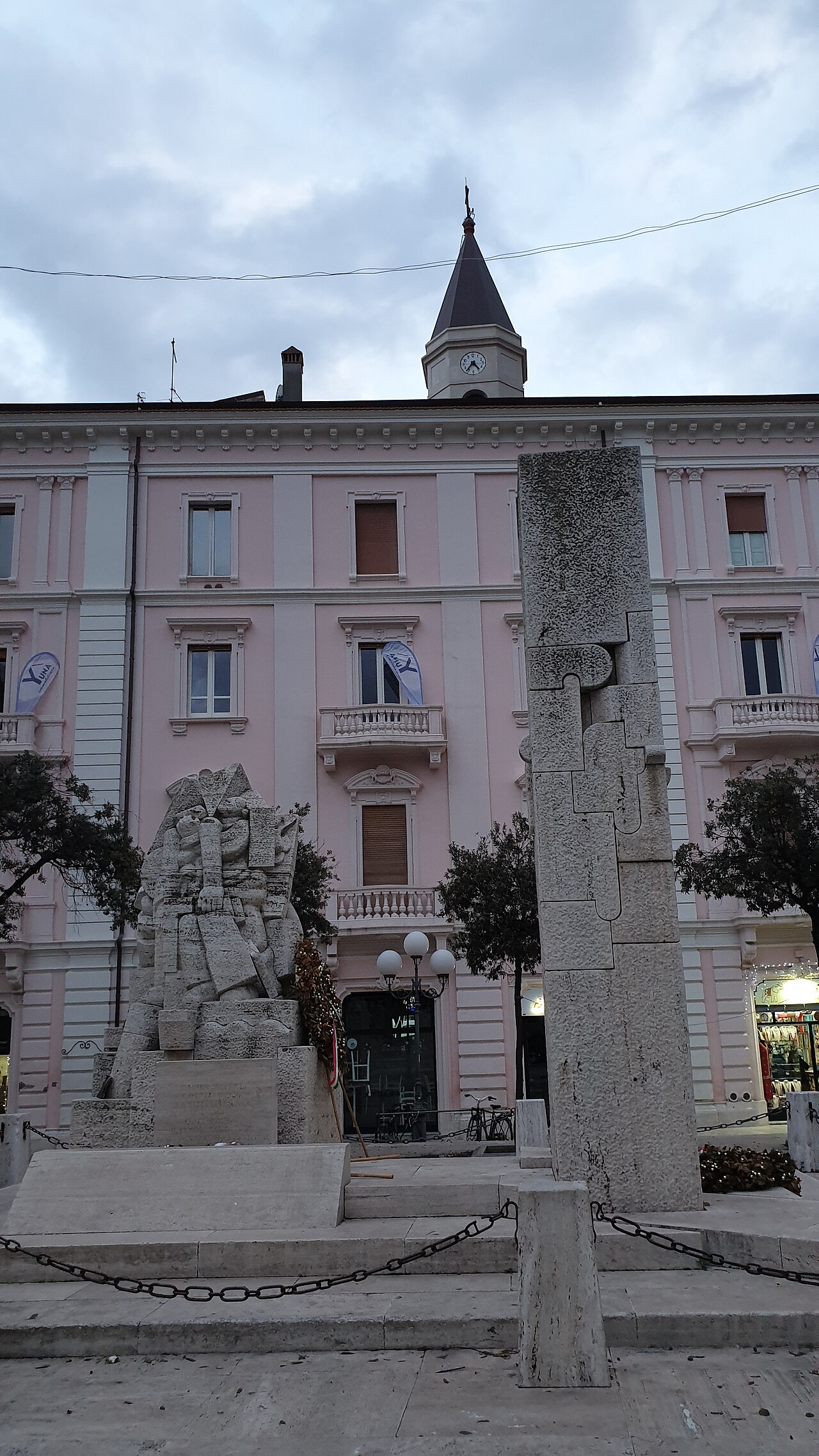 Monumento ai caduti by Pietro Cascella