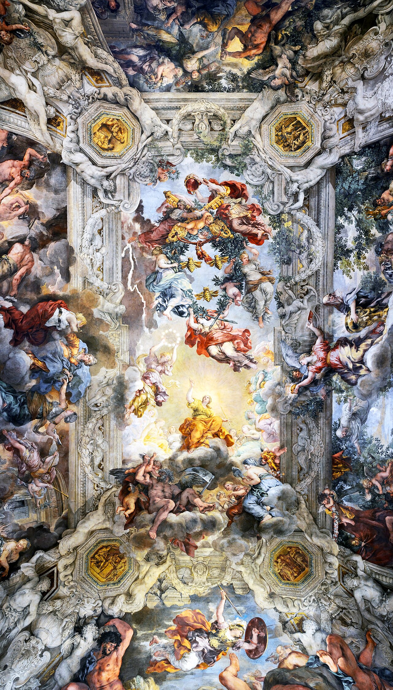 Allegory of Divine Providence and Barberini Power by Pietro da Cortona