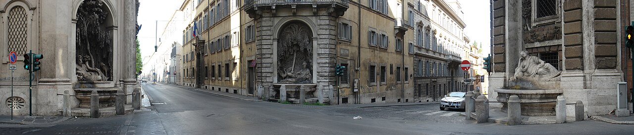 Quattro Fontane by Pietro da Cortona