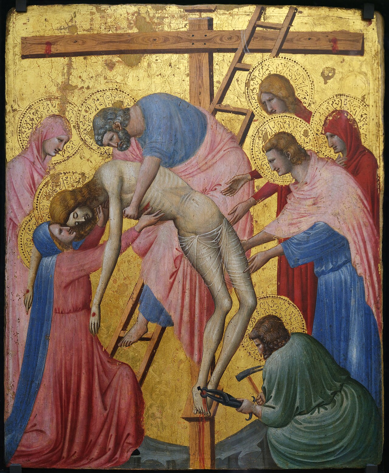 Descent from the Cross by Pietro da Rimini
