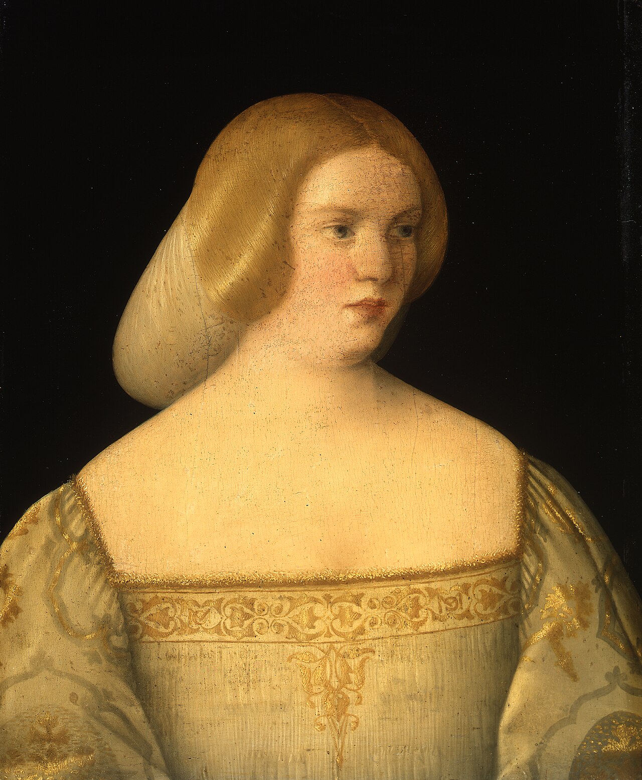 Portrait of a girl by Pietro degli Ingannati