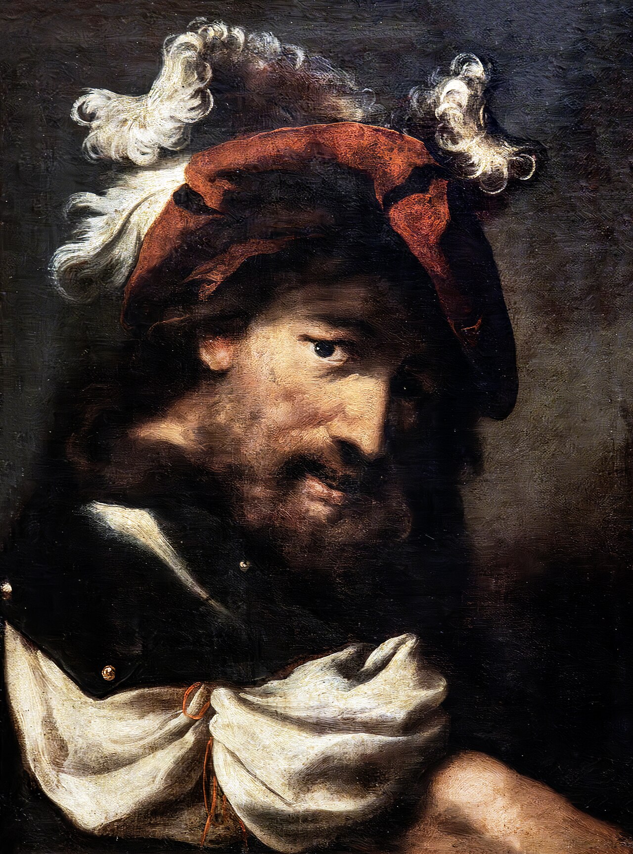 warrior head by Pietro della Vecchia