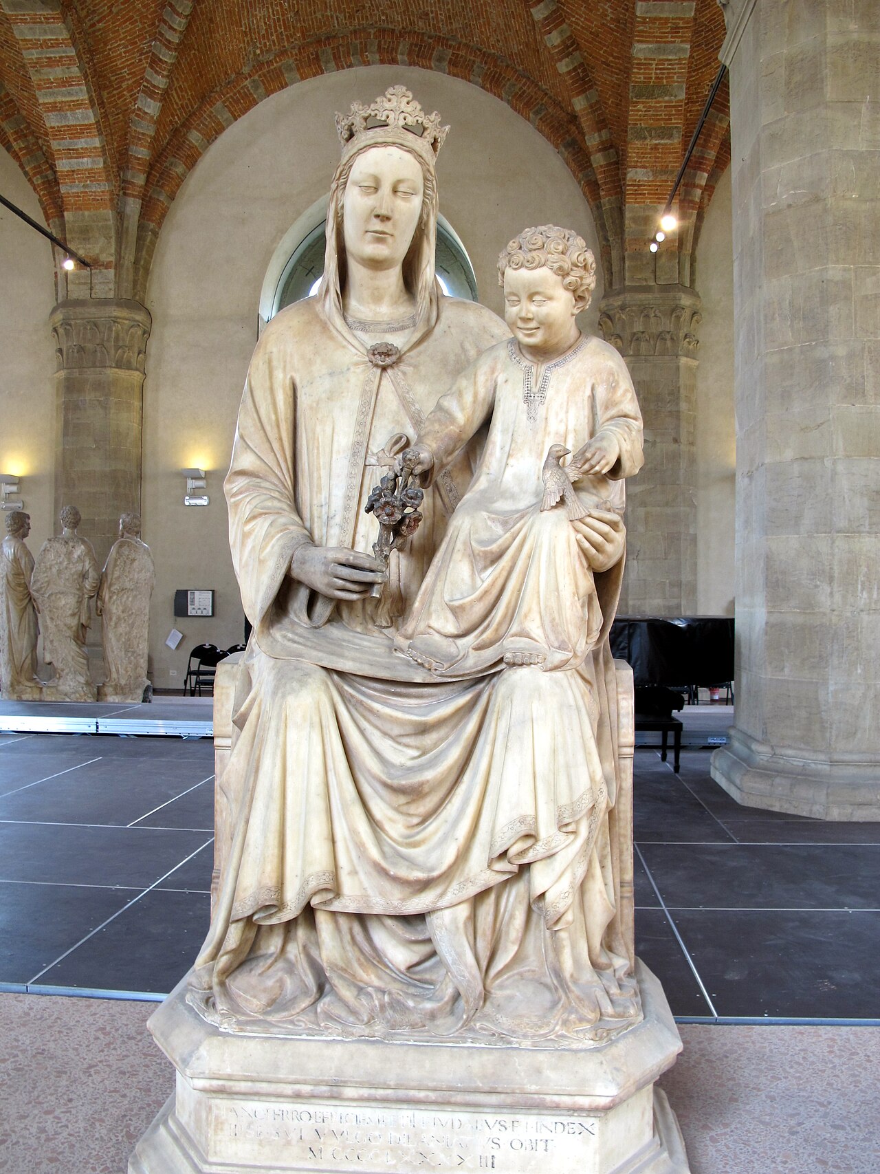 Madonna of the Rose by Pietro di Giovanni Tedesco