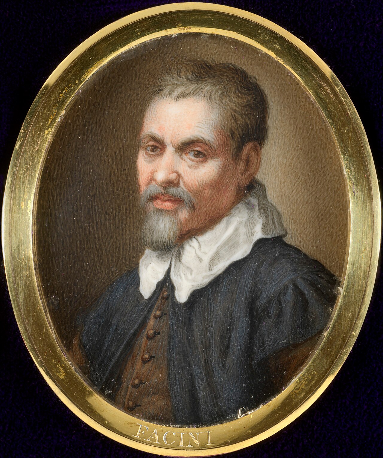 Portrait of Pietro Faccini