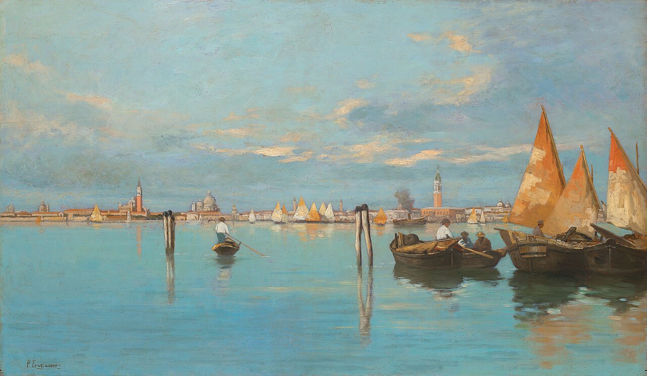 View of Venice by Pietro Fragiacomo