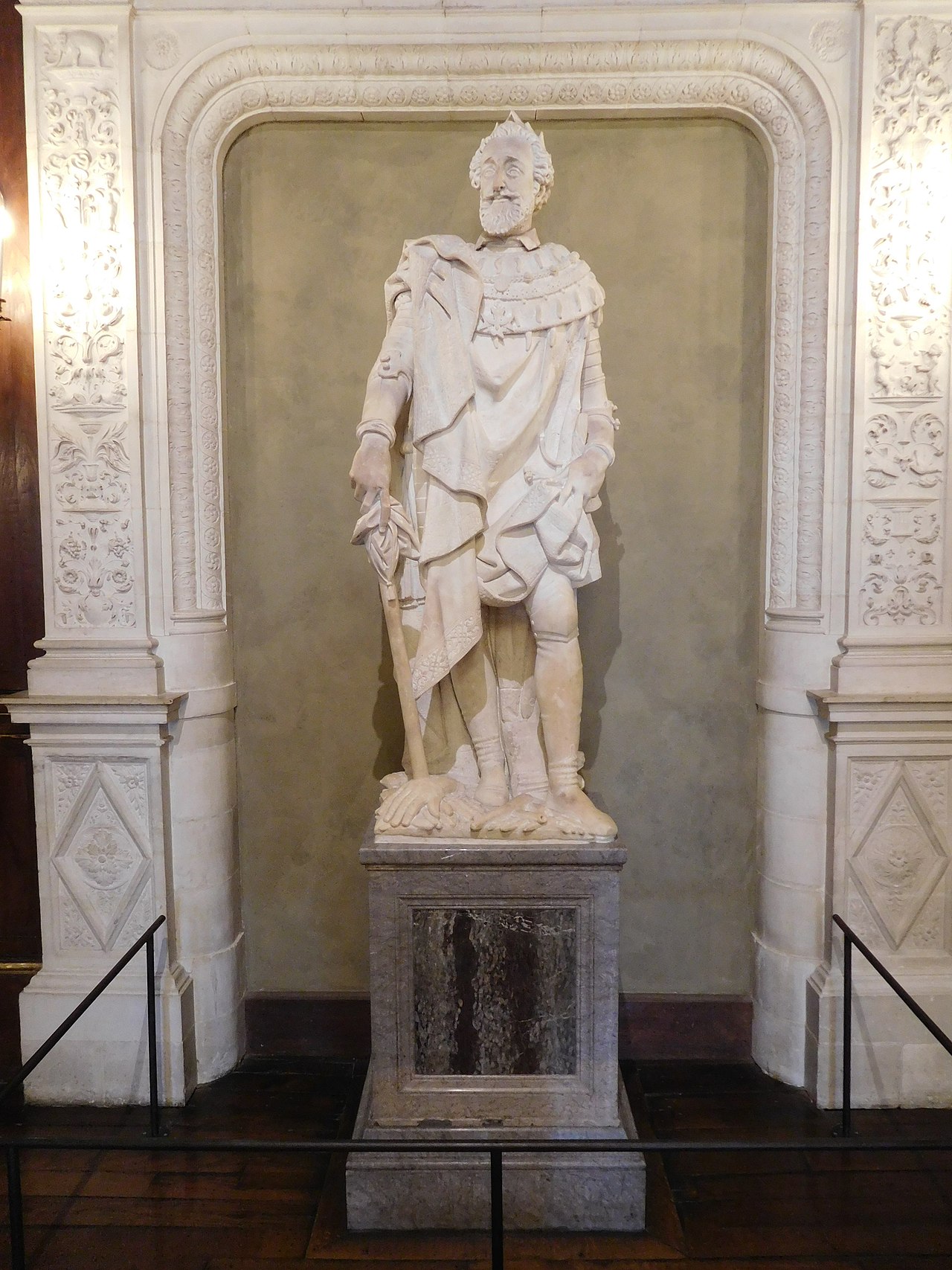 Statue of Henry IV by Pietro Francavilla by Pietro Francavilla